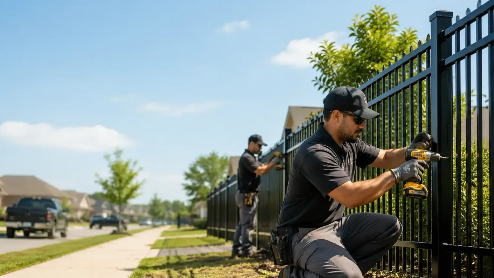 Metal Fence Installation in Corydon, IN